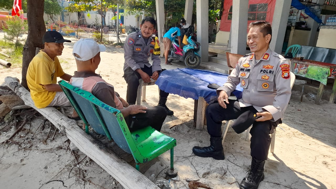 Kasat Binmas Polres Kepulauan Seribu Membangun Kemitraan dengan Tokoh Agama untuk Mewaspadai Radikalisme