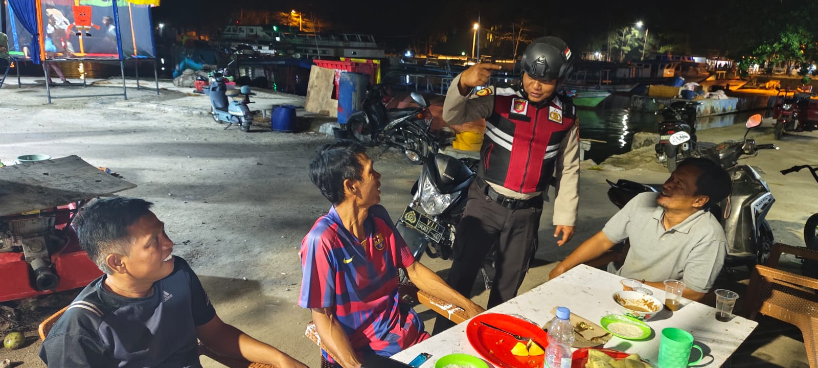 Patroli Malam Perintis Presisi Polsek Kepulauan Seribu Selatan Tingkatkan Kamtibmas Selama Pilkada 2024
