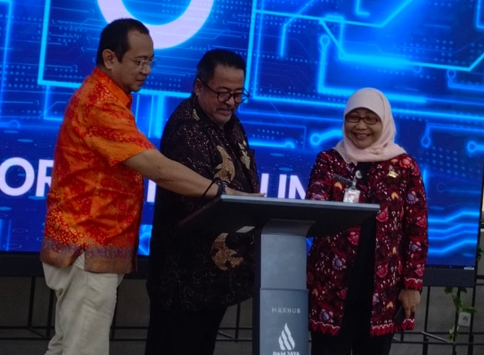 Diresmikan Wagub Rano, ERP Fusion PAM JAYA Resmi Go Live