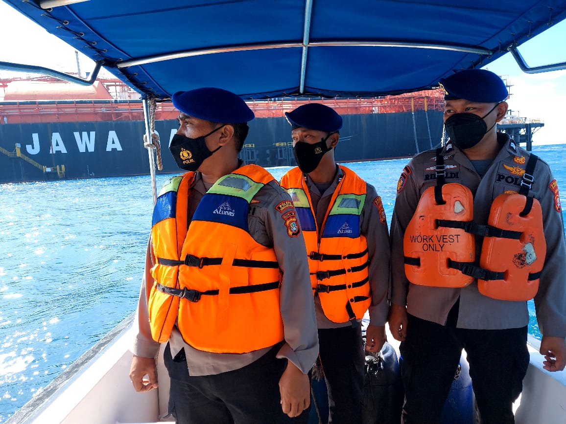 Antisipasi Tindak Kejahatan, Sat Polair Polres Kepulauan Seribu Sambangi Pulau Untung Jawa