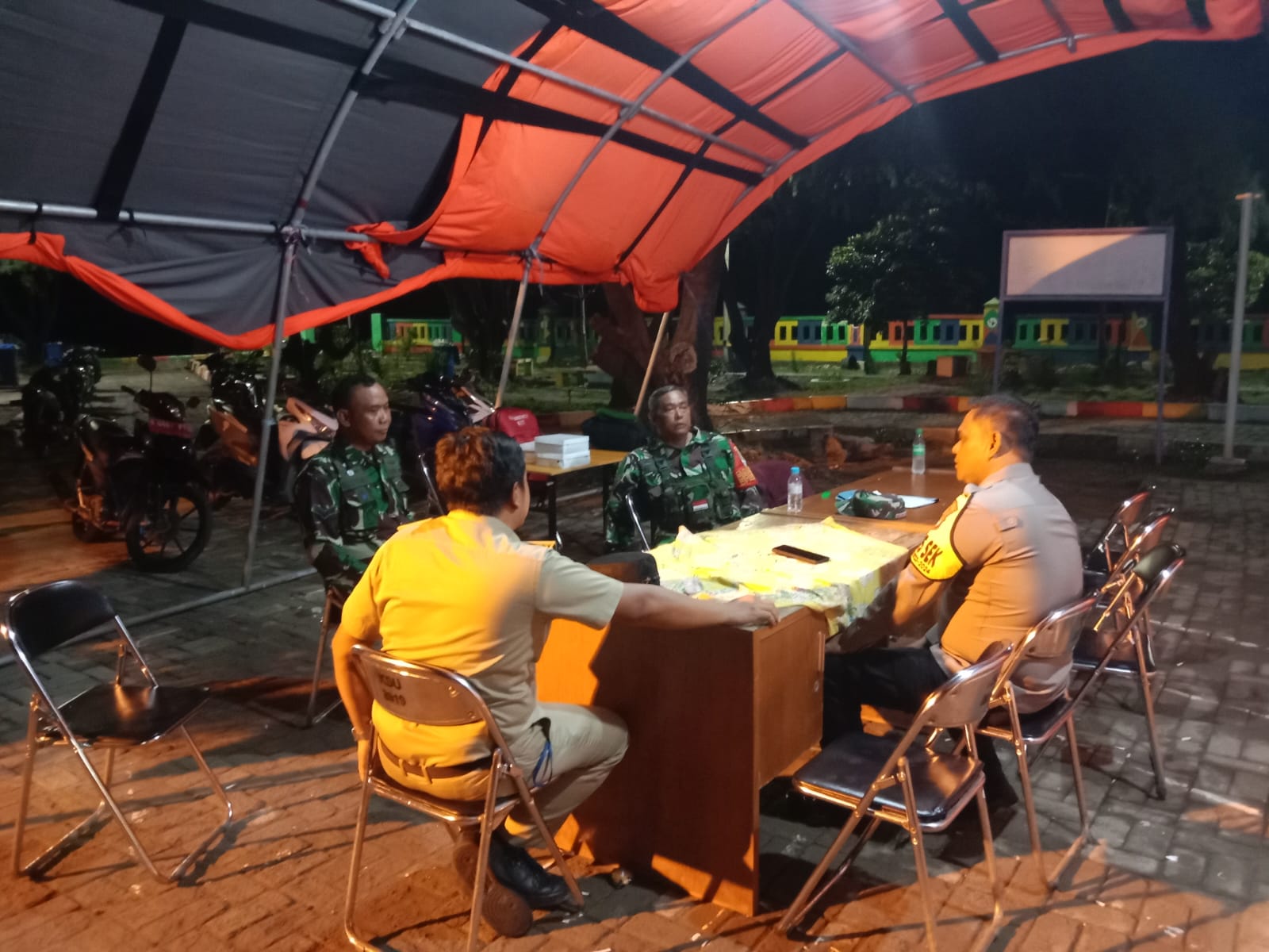 Kapolsek Kepulauan Seribu Utara Apresiasi Sinergitas 3 Pilar dan Himbau Warga Hindari Berita Hoax Pasca Pemilu 2024