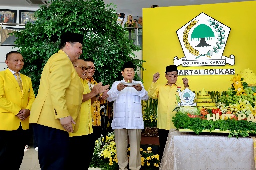 Prabowo: Saat Pancasila Terancam, Golkar Tidak Ragu Membela