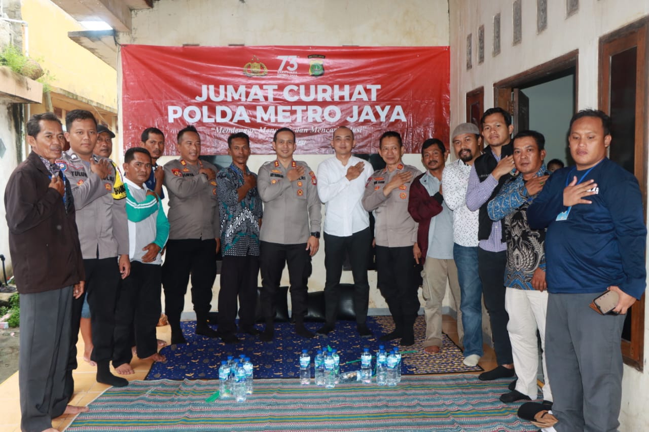 Di Apresiasi Warga Saat Jumat Curhat, Kapolres Kep. Seribu Bantu Pengentasan Masalah