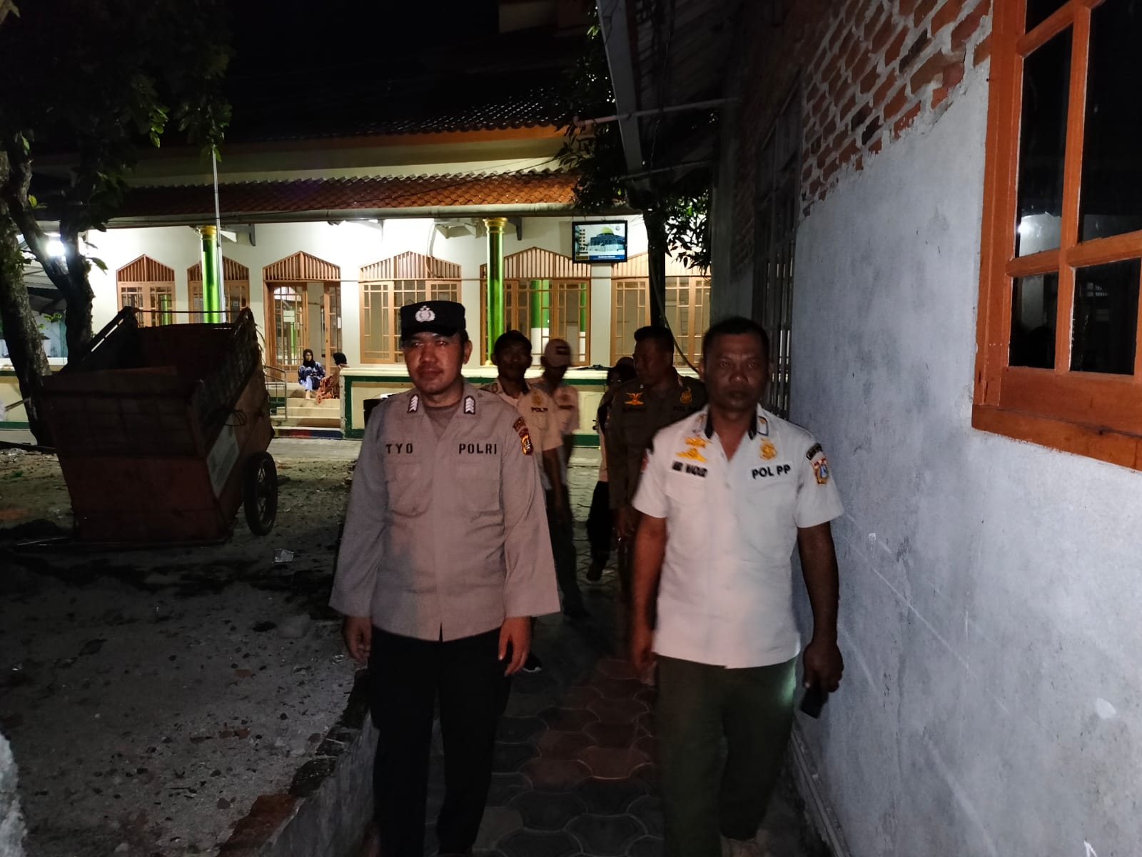 Patroli Malam Presisi, Polsek Kep. Seribu Utara Wujudkan Sitkamtibmas Kondusif