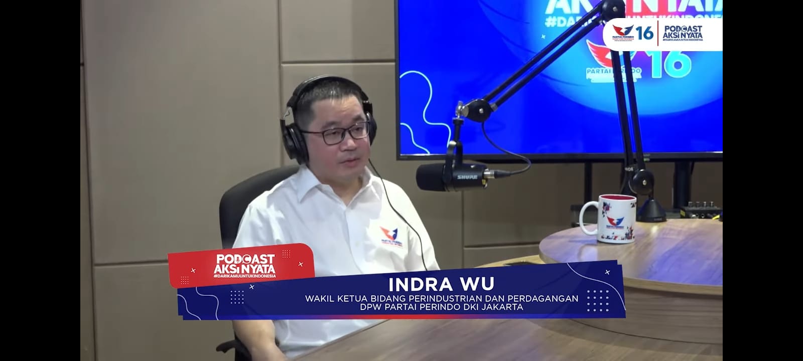 Benar-benar Bantu Rakyat Miskin, Alasan Indra Wu Bergabung dengan Partai Perindo