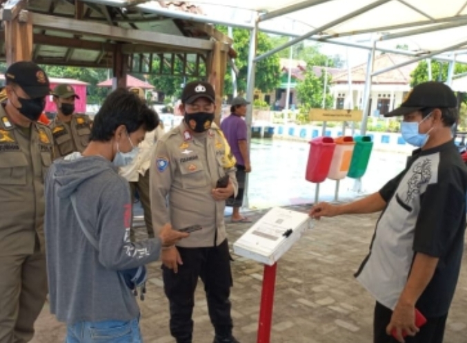 60 Wisatawan Tiba di Pulau Pramuka Kep Seribu Utara Selain Wajib San PeduliLindungi juga Taat ProKes