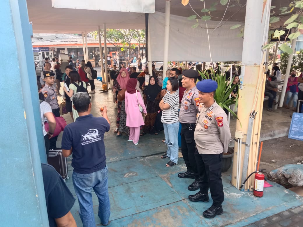 Polres Kepulauan Seribu Rutin Amankan Dermaga Marina Ancol, Keselamatan Penumpang Diprioritaskan