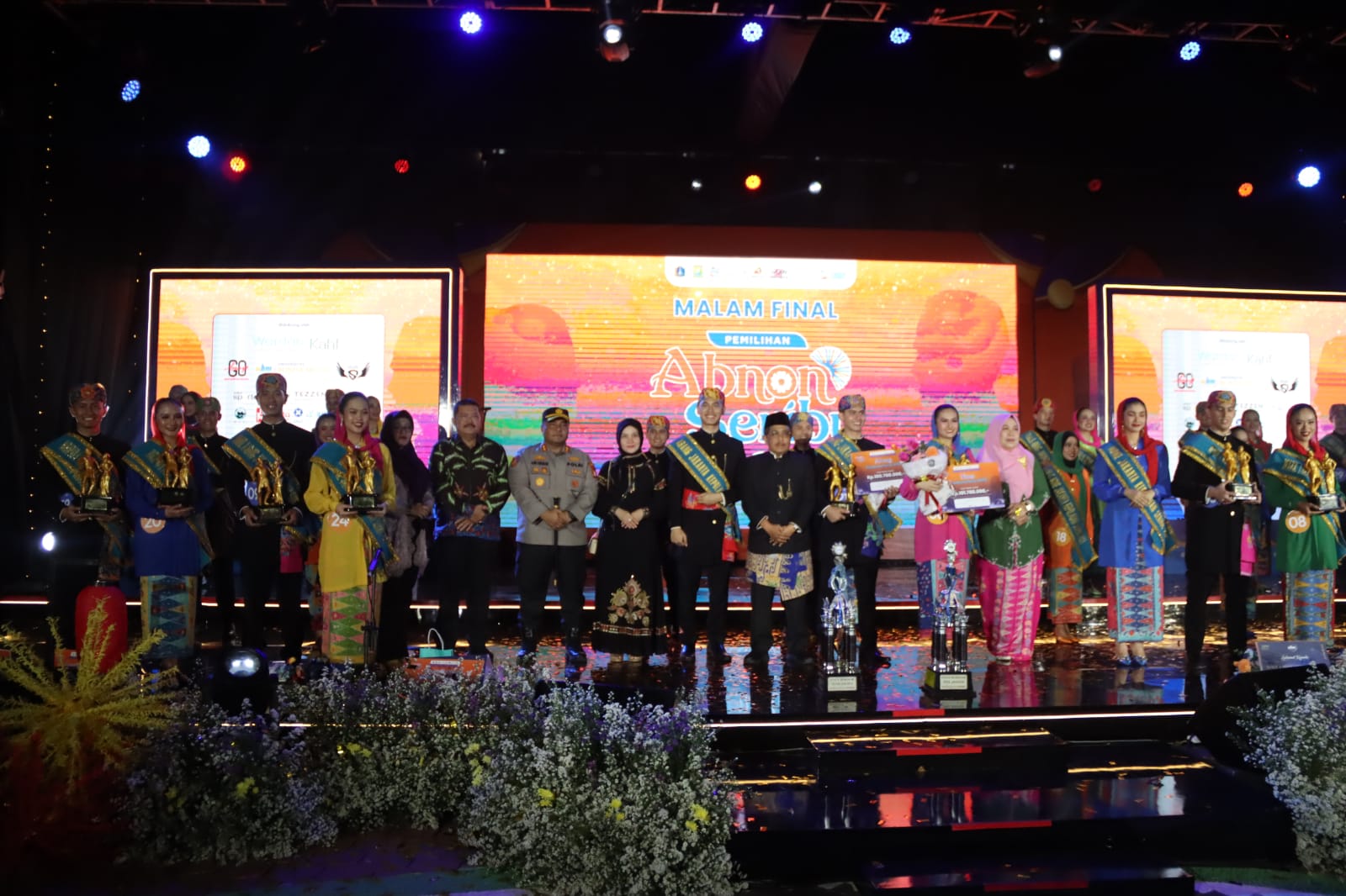 Kapolres Kepulauan Seribu Hadiri Malam Final Pemilihan Abang dan None 2024