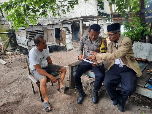 Bhabinkamtibmas Imbau Ajak Toga Agar Selalu Jaga Sitkamtibmas Tetap Aman