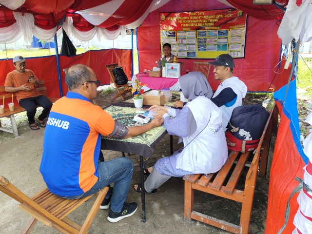 Pospam Lebaran 2025 Polsek Kepulauan Seribu Selatan Siap Layani Pemudik dan Wisatawan dengan Humanis