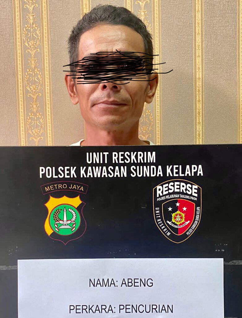 Pelaku Pencurian 4 Drum Tembaga di Atas Kapal, Dibekuk Reskrim Polsek Sunda Kelapa