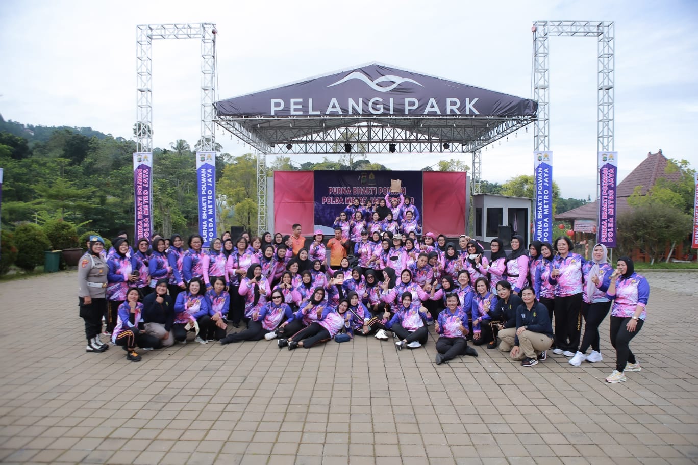 Pakor Polwan Pimpin Pelepasan Purna Bhakti Polwan Polda Metro Jaya Tahun Anggaran 2022