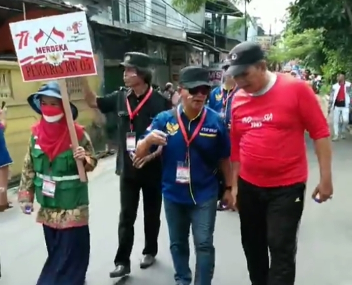 Rayakan HUT RI Ke-77, Sebanyak 750 Warga RW 05 Kebon Bawang Ikuti Karnaval