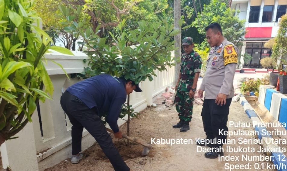 Pak Bhabin Sambang Tomas, Ajak Jaga Kamtibmas