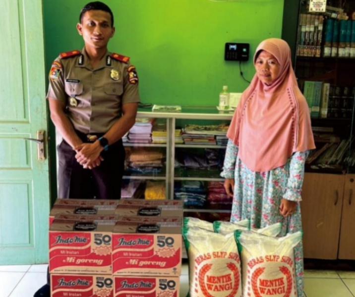 Polri Peduli, Serdik Sespimmen Dikgrek 62 Tahun 2022 Berikan Bansos Sembako Kepada Anak Yatim Piatu