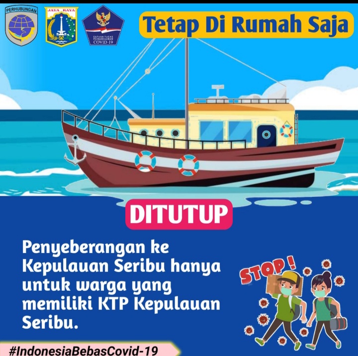 Wisatawan Membludak, Pemkab Kep Seribu Hari Ini Larang Wisatawan Menyebrang Ke Pulau Seribu