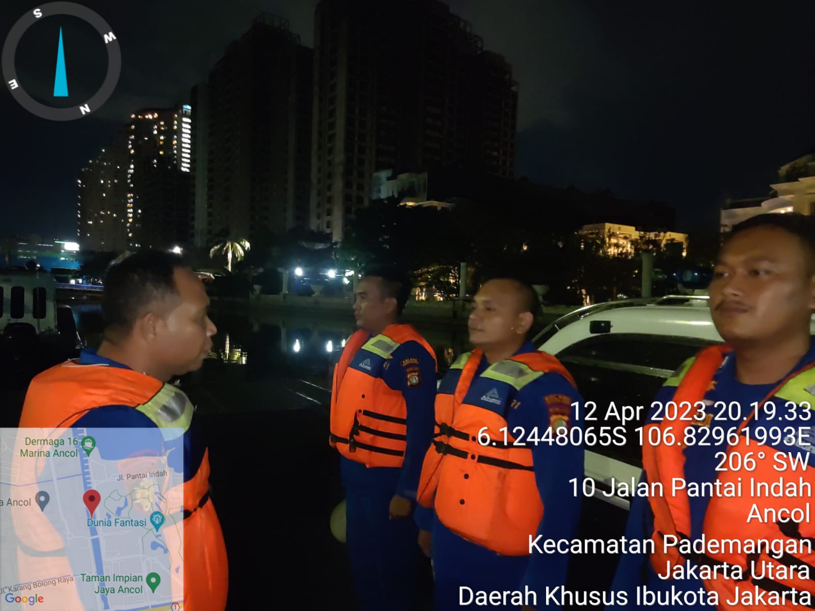 Patroli Perairan Satpolairud Polres Kepuluauan Seribu Sisir Lautan Jaga Kamtibmas