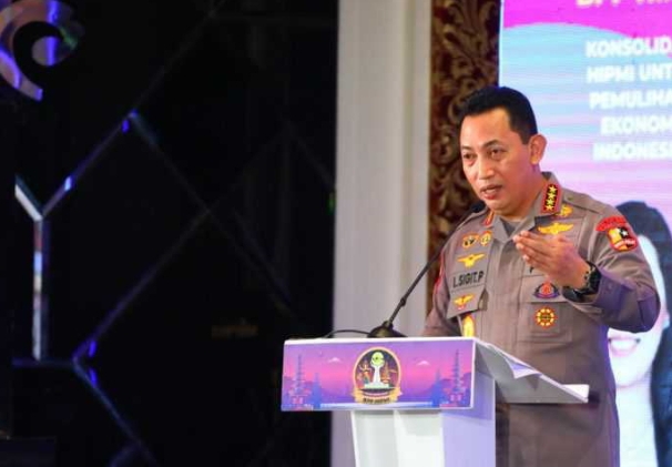 Kapolri Minta HIPMI Terus Kawal Seluruh Kebijakan Pertumbuhan Ekonomi Ditengah Pandemi Covid-19