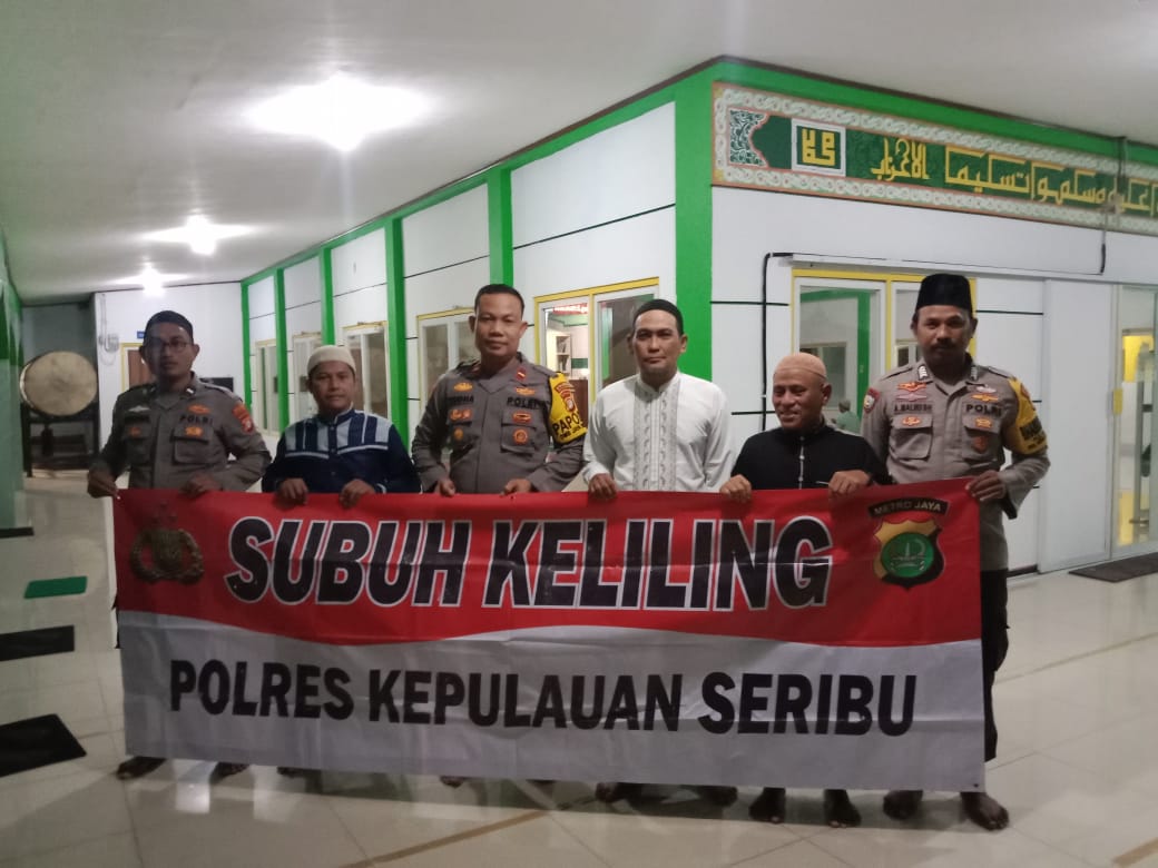 Wakapolsek Kepulauan Seribu Utara Himbau Kedamaian dan Persatuan Melalui GIAT COLING SYSTEM di Pulau Sabira