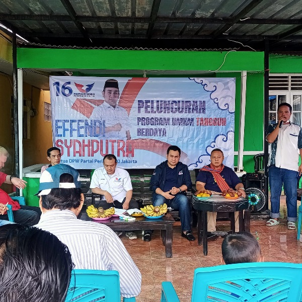 Program Kesejahteraan, Perindo DKI Jakarta Luncurkan Program UMKM Tangguh Berdaya 