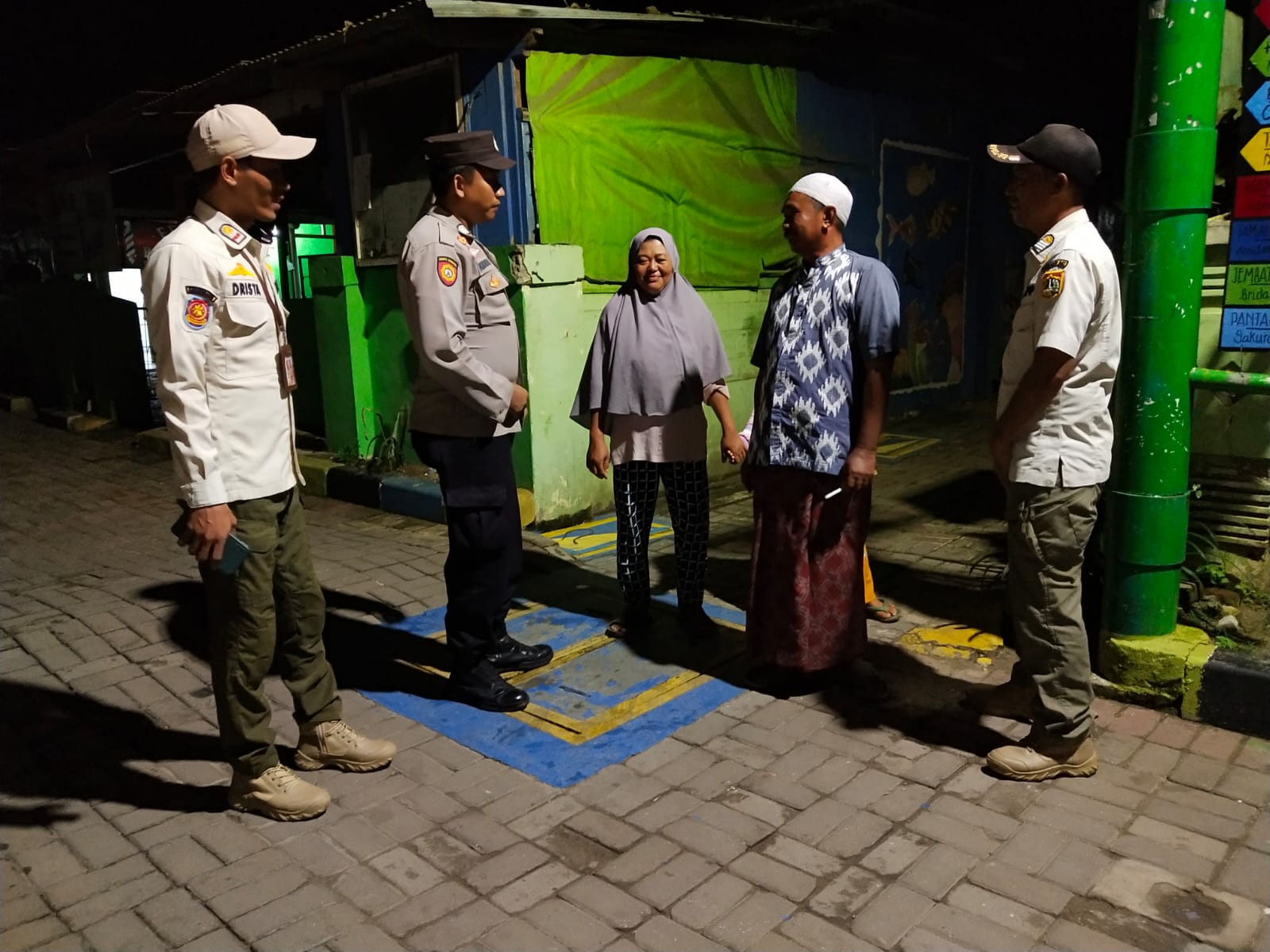 Patroli Malam Pulau Untung Jawa Gandeng Tokoh Agama Brantas Hoax