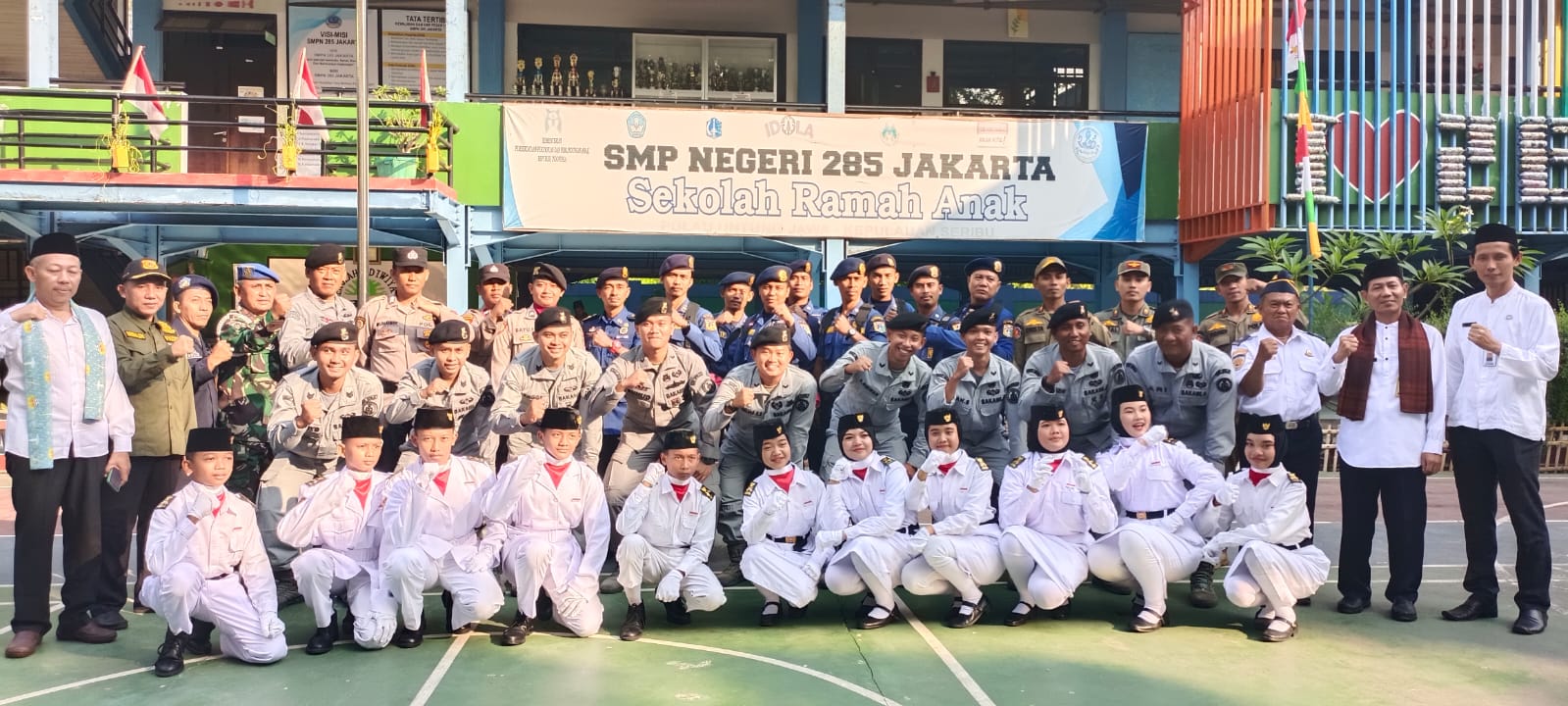 Polsek Kepulauan Seribu Selatan dan Utara Meriahkan Peringatan HUT Kemerdekaan RI ke-78