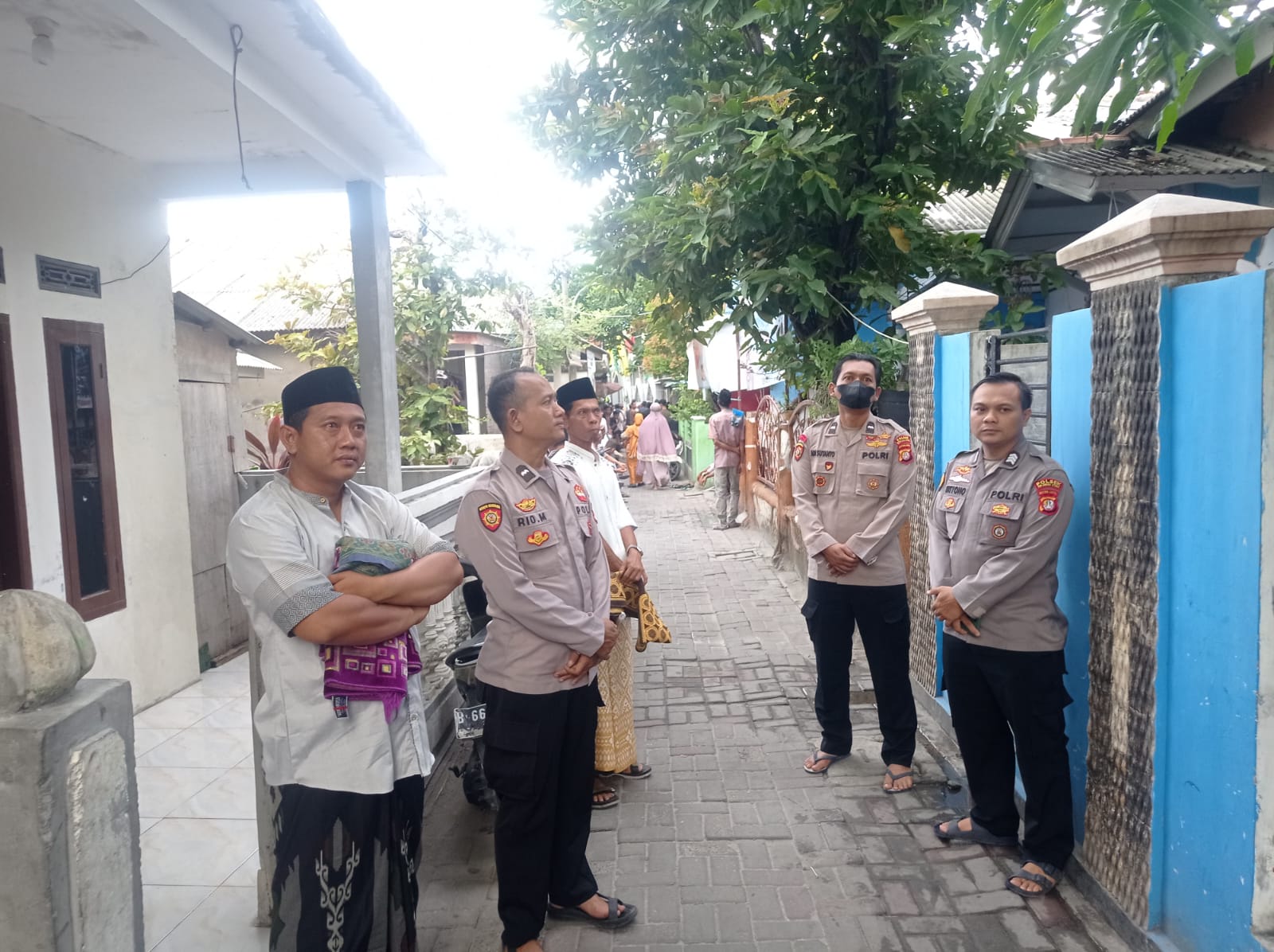 Polres Kepulauan Seribu Sukses Amankan Sholat Idul Fitri di 12 Masjid Pulau-pulau Penduduk