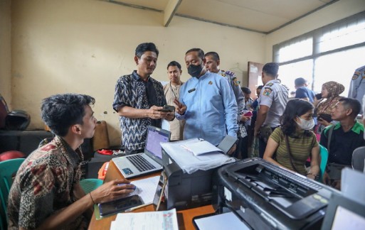 Calon Pemudik di Jakut Padati Layanan Verifikasi Mudik Gratis Mudik Gratis