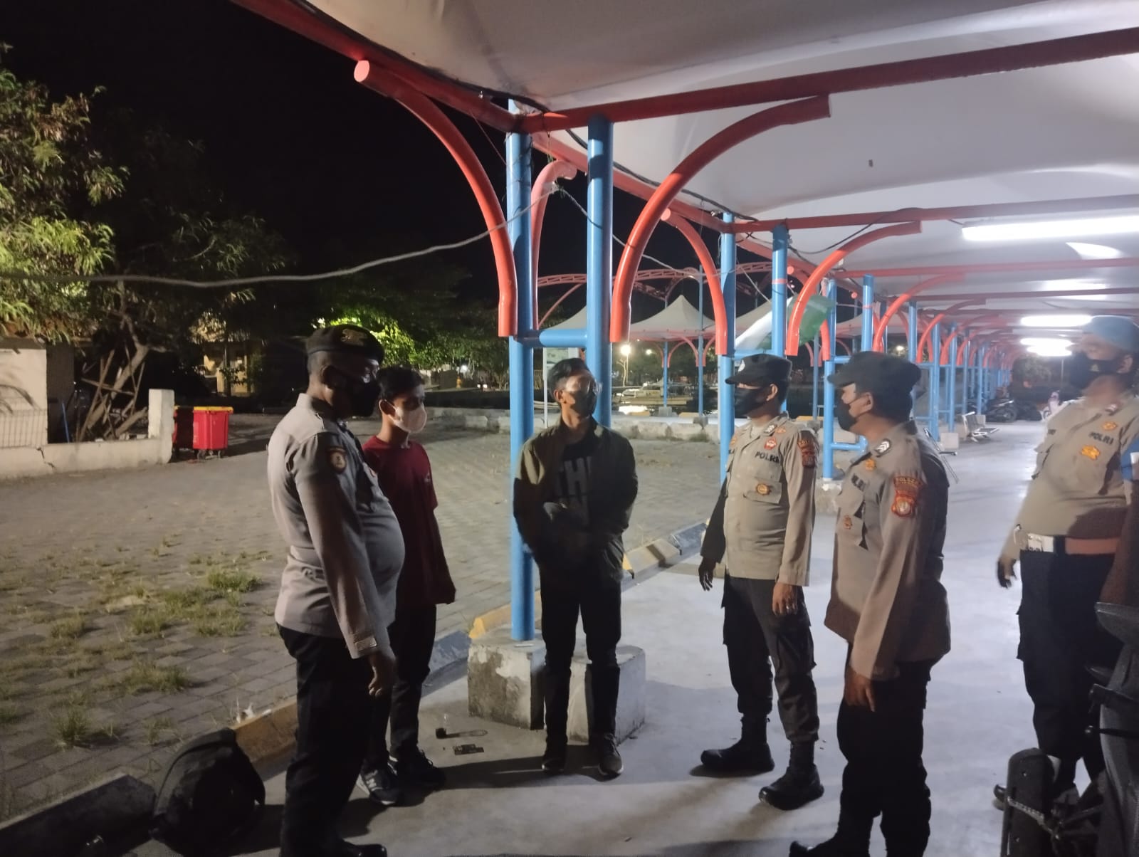 Patroli Malam oleh Polsek Kep. Seribu Utara Ciptakan Sitkamtibmas Aman