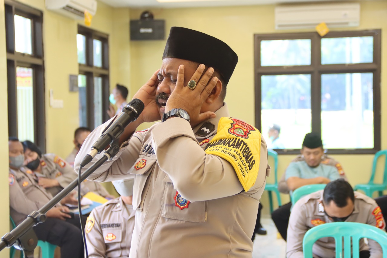 Lomba Adzan Polres Kepulauan Seribu Dalam Rangka Peringatan Maulid Nabi Muhammad SAW