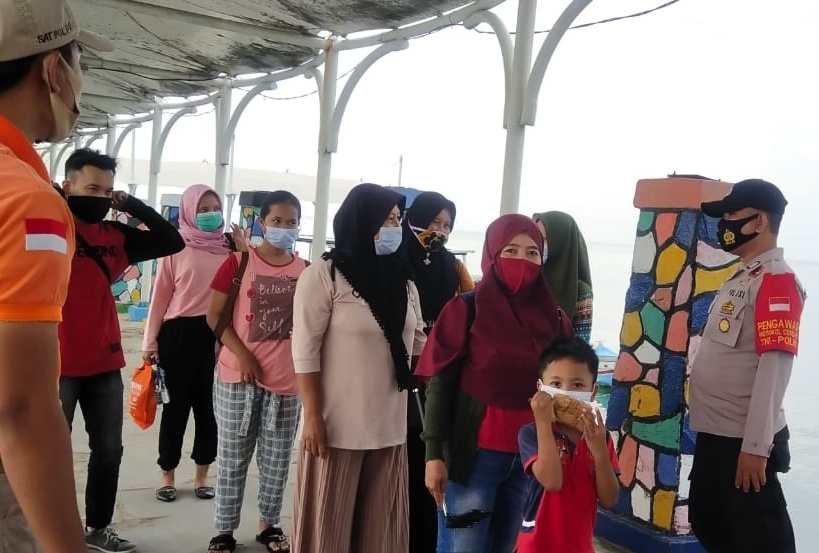 Arus Balik Liburan, Polsek Kep Seribu Selatan Perketat Pengamanan Dermaga