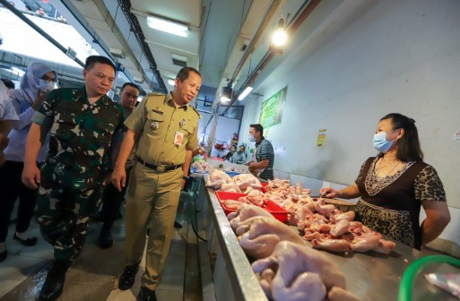 Jelang Hari Raya Idul Fitri Harga dan Pasokan Pangan di Jakut Terkendali