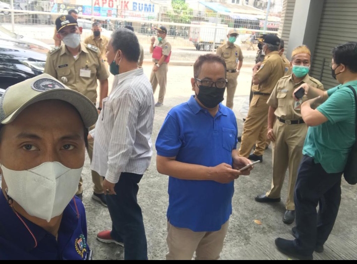 Tim Anggota DPRD DKI Jupiter. SE Dampingi BPAD Tinjau Lokasi Fasosfasum Green Garden