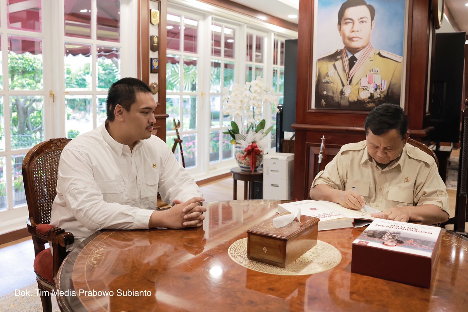 Bertemu Menpora, Prabowo: Semoga Memberikan Semangat Baru untuk Dunia Olahraga