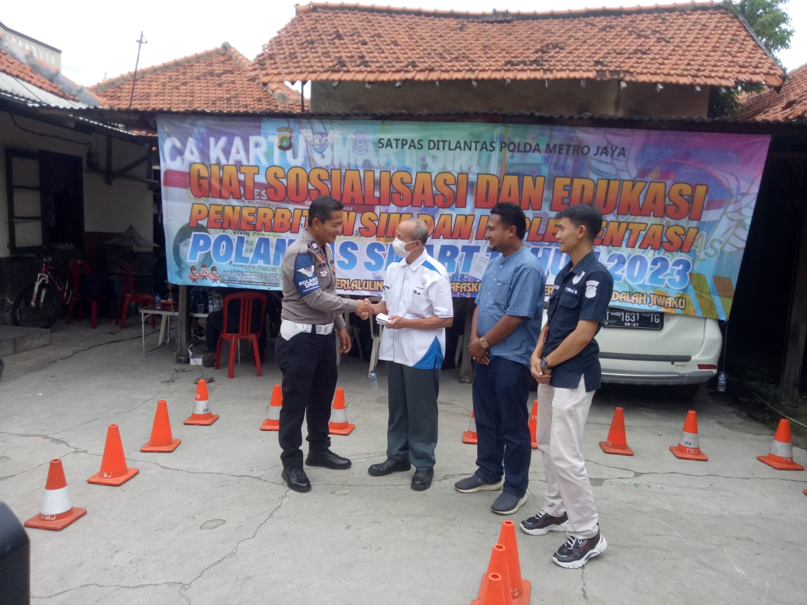 Polantas Smart'  Hadirkan  pelayanan SIM di Pemukiman Warga