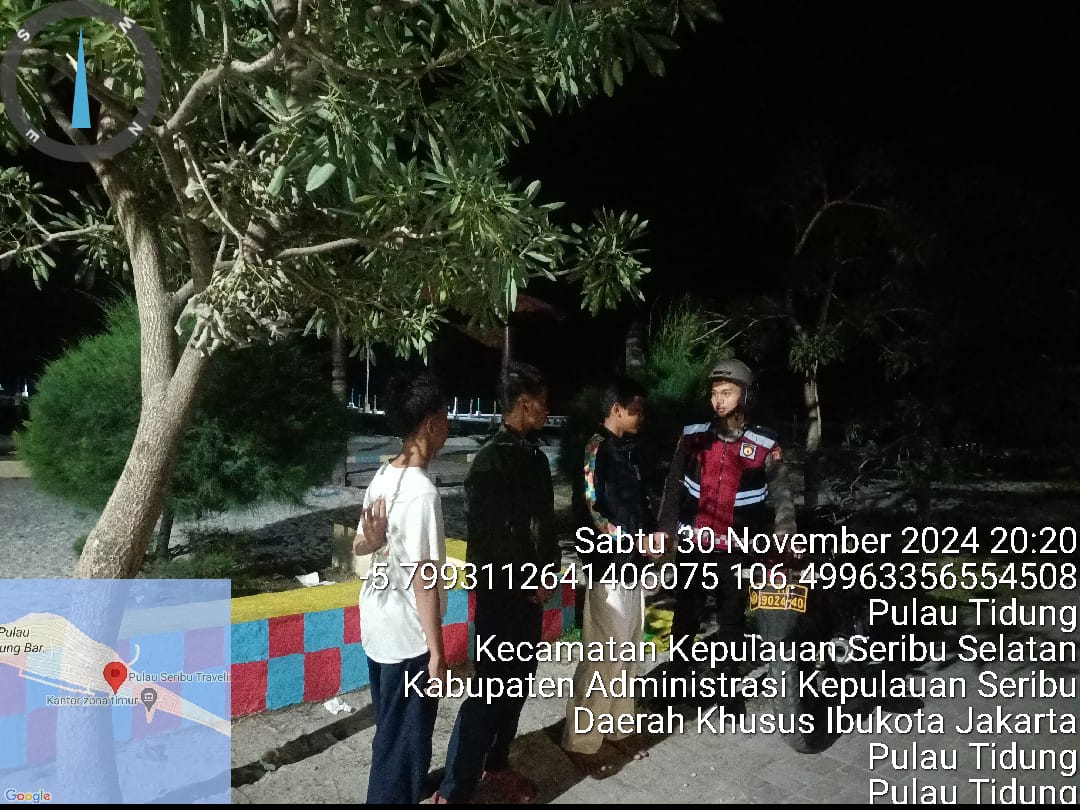 Bhabinkamtibmas Polres Kepulauan Seribu Galang Semangat Kedamaian dan Persaudaraan di Pulau Tidung Dalam Giat Jumat Keliling