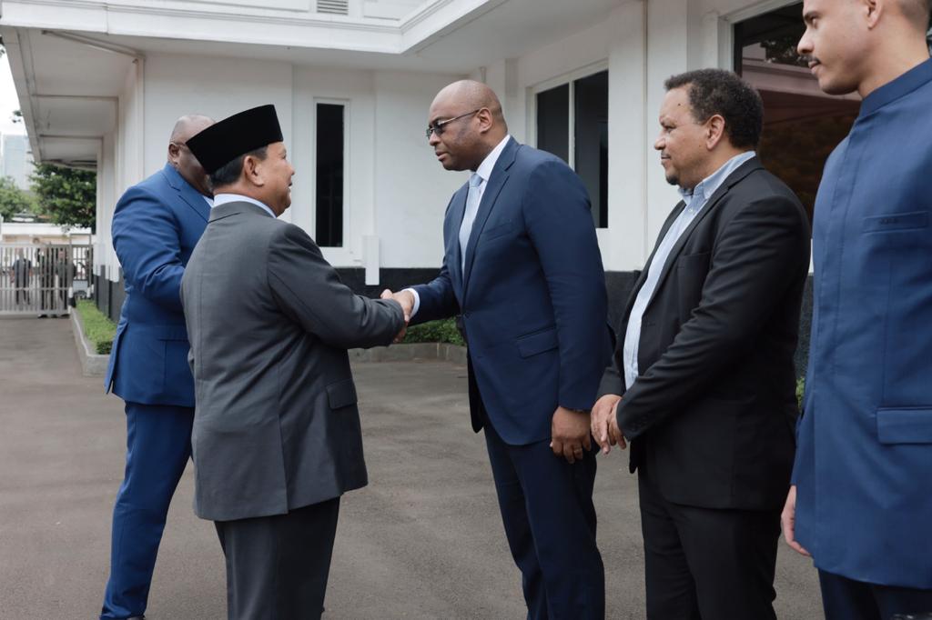 Prabowo Terima Kerja Sama Menhan Kongo: Kita Sama-sama Jaga Paru-paru Dunia